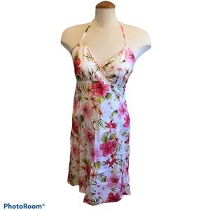 Pink Floral Summer Sundress
